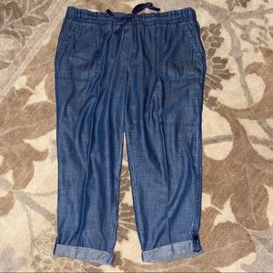 Women's Talbots casual linen pants